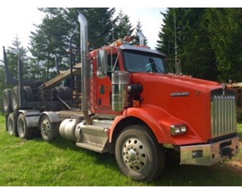 2015 Kenworth T800 Logging Truck Logging Truck For Sale 14000 Miles
