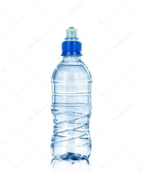 Small Water Bottle Isolated On White — Stock Photo © Rose15 82405074