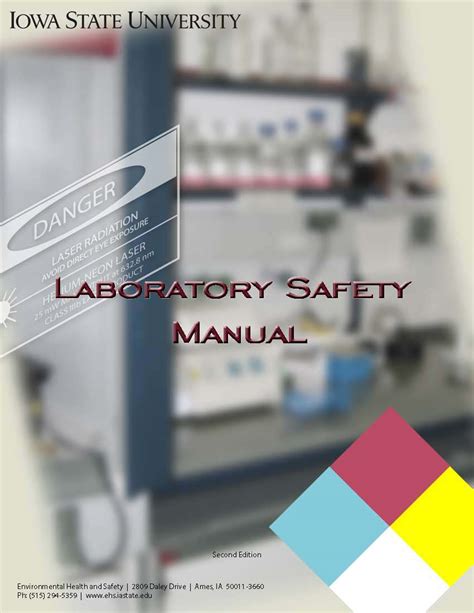 check out the laboratory safety manual environmental health and safety iowa state university