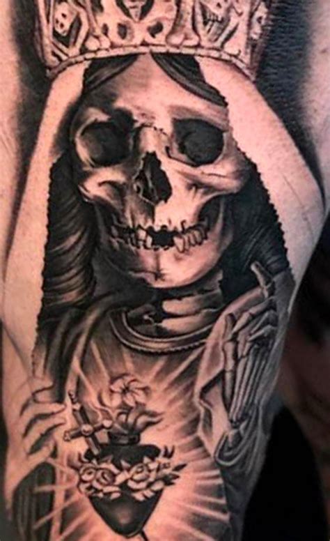 Santa Muerte Tattoos What You Need To Know The World Of Skull S Fashion