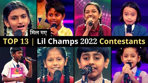 Sa Re Ga Ma Pa Lil Champs 2022 Contestants Names List Wiki Judges