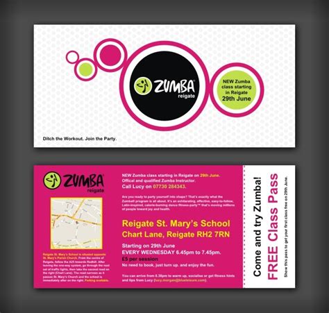 zumba leaflet design averma consulting blog