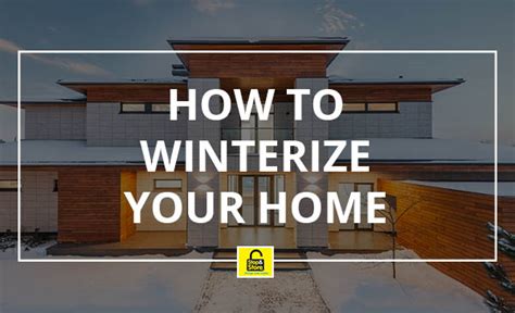 5 Ways To Winterize Your Home Blog Stop And Store Victoria