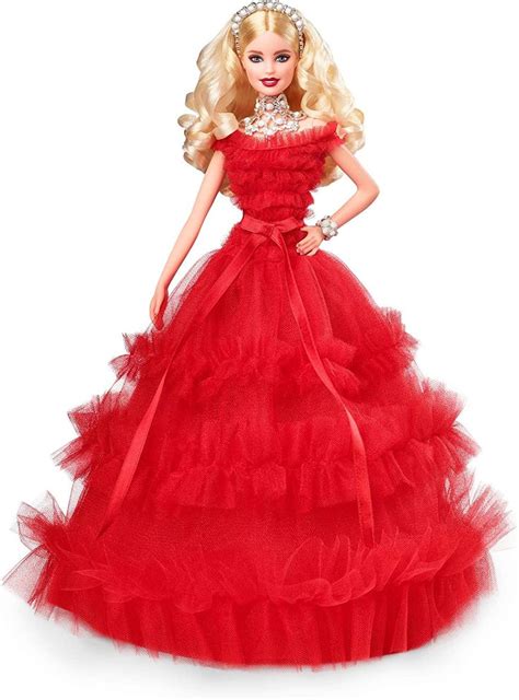Barbie 2018 Holiday Doll Blonde Holiday Barbie Dolls Holiday Barbie