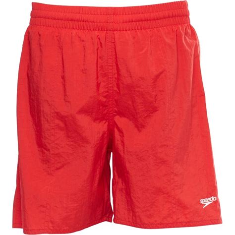 Buy Speedo Boys Solid Leisure 15 Water Shorts Red