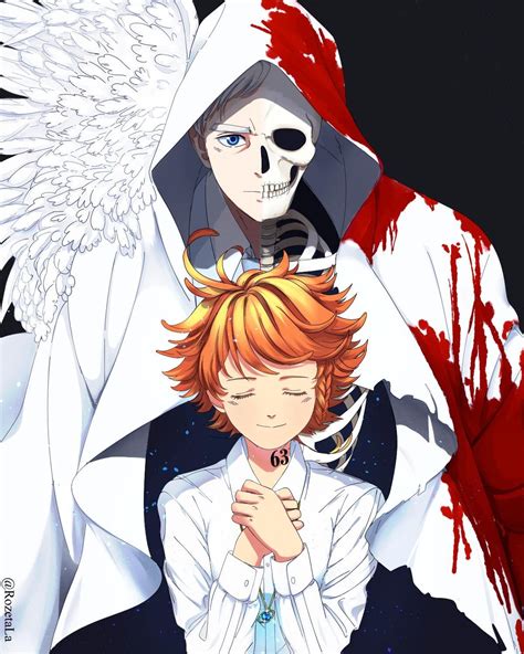 The Promised Neverland Cap 129 Artist Rozetala Otaku Anime Anime