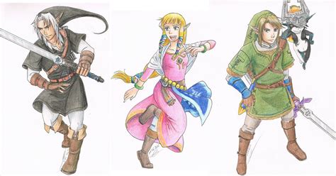 Favourite Characters Legend Of Zelda By Koto Wari On