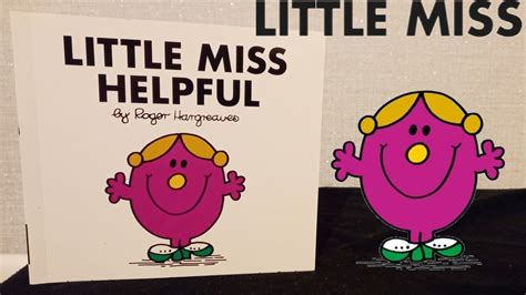 Little Miss Helpful Little Miss Books By Roger Hargreaves Youtube