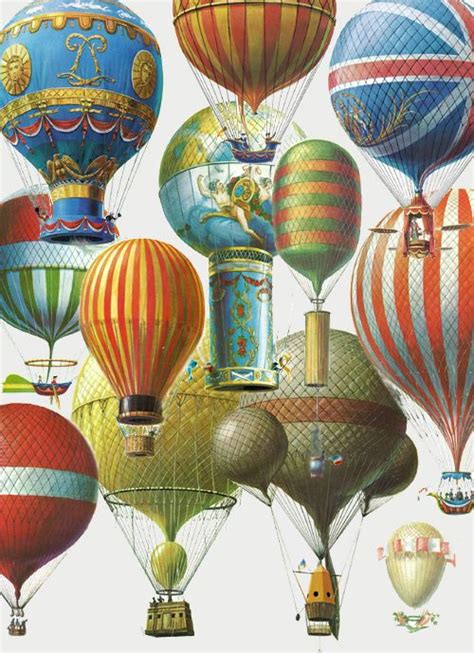 Decoupage Balloon Art Hot Air Balloon Balloon Rides Steampunk