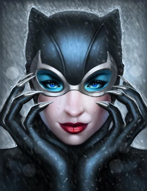 Amazing Catwoman By Artgerm Stanley Lau Comic Book Characters Comic