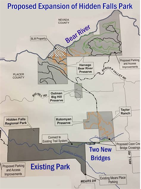 Hidden Falls Trails Expansion Update From Placer County Mother Lode