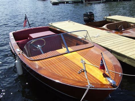 Chris Craft Ski Boat Runabout Boat Classic Wooden Boats Wood