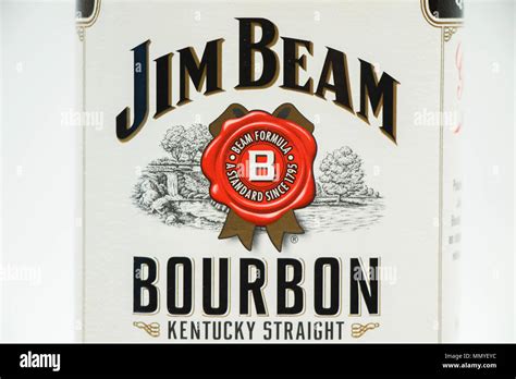 Jim Beam Bourbon American Whiskey Stock Photo - Alamy