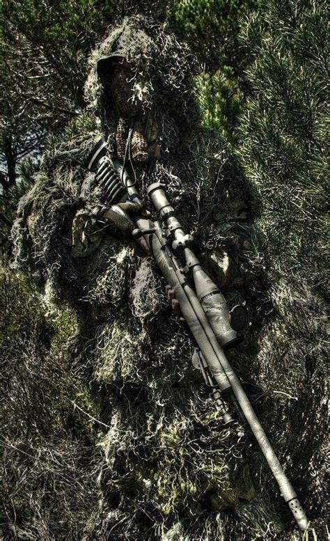 Camouflage Ghillie Suit Sniper To Help Get The Perfect Long Distance