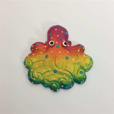 Octopus Whimsical Wall Hanging Octopus Underwater Fish Room Decor