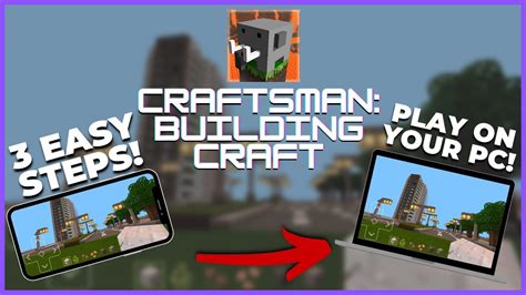 How To Play Craftsman Building Craft On Pc Gameslol Youtube