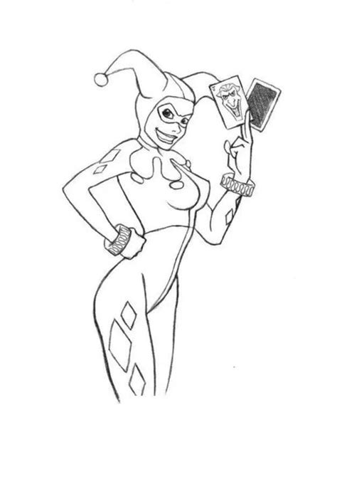 Top 30 Printable Harley Quinn Coloring Pages Online Coloring Pages
