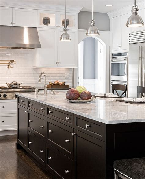Kitchen appliances are completely necessary in a kitchen, but not all clients want to call attention to them. Black And White Kitchens: Ideas, Photos, Inspirations