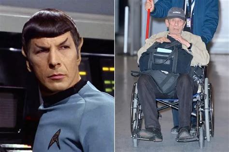 Star Trek Legend Leonard Nimoy Taken Through Airport In Wheelchair