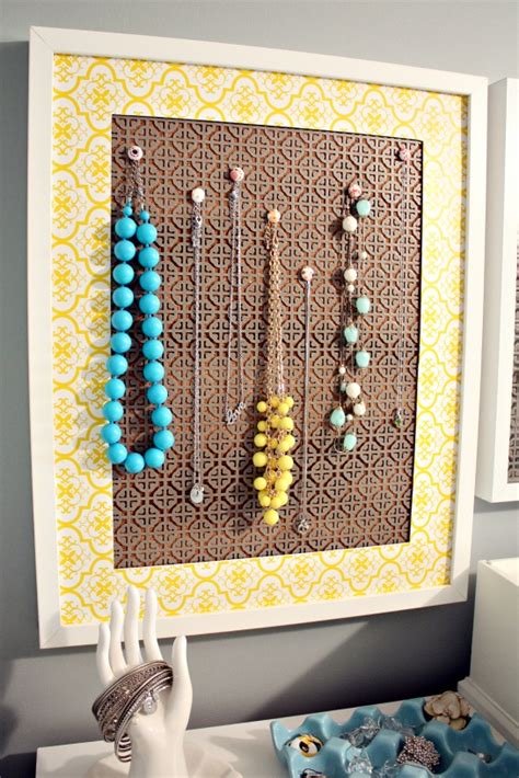 Top 15 Diy Jewelry Storage Ideas Sunlit Spaces Diy Home Decor Holiday And More
