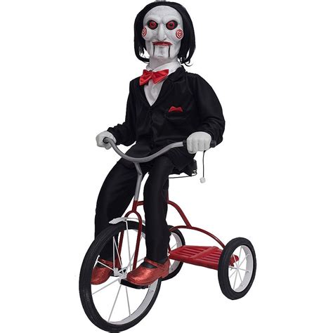 Animated Billy The Puppet Trike 22in X 43in Jigsaw Party City