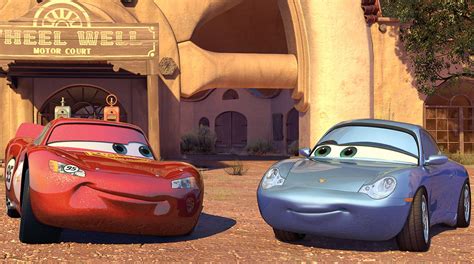 Cars Lightning Mcqueen And Sally Kiss