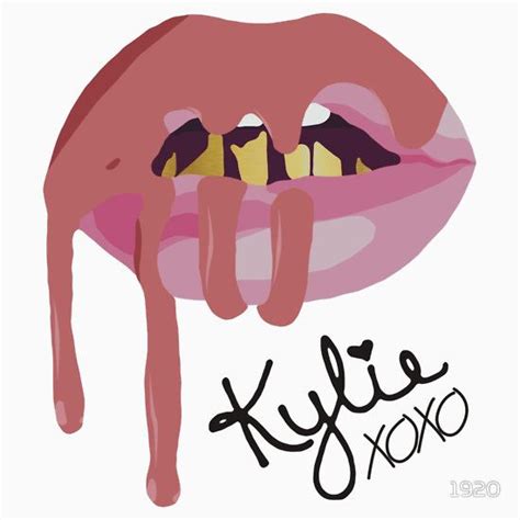 Kylie Jenner Cosmetics Logo Kylie Jenner Lip Wallpaper Cosmetic Logo