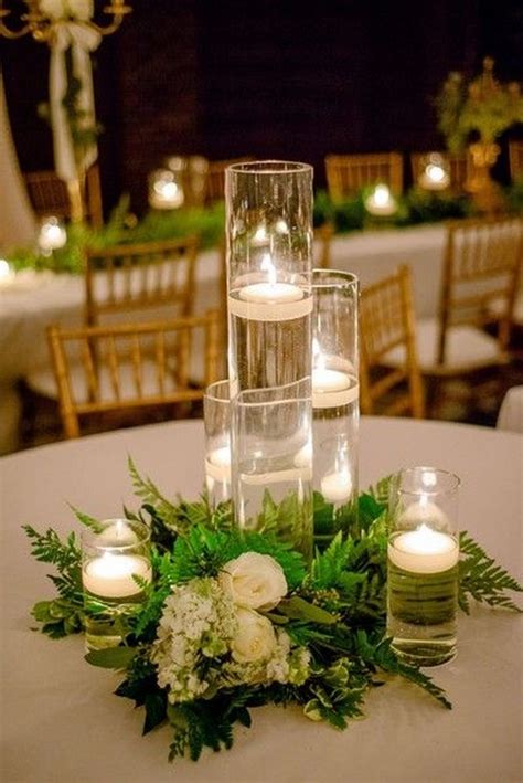 20 Floating Candle Flower Wedding Centerpiece Ideas Randr
