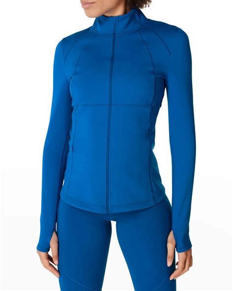 Sweaty Betty Power Boost Workout Zip Front Jacket Neiman Marcus