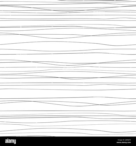 Abstract Seamless Pattern With Thin Hand Drawn Horizontal Lines
