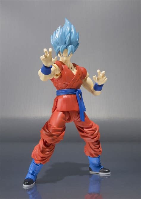 Super Saiyan God Super Saiyan Son Goku Sh Figuarts Action Figure Pose