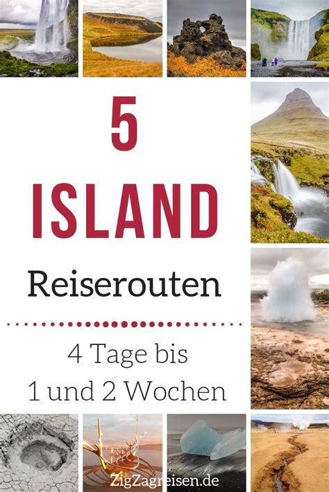 7 Tage Island Rundreise 5 Epische Routen Iceland Itinerary Iceland Travel Iceland Vacation