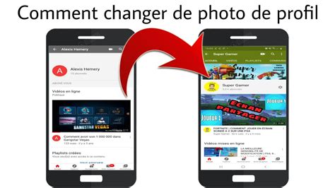 Comment Changer De Photo Sa Profil Sur Youtube Youtube