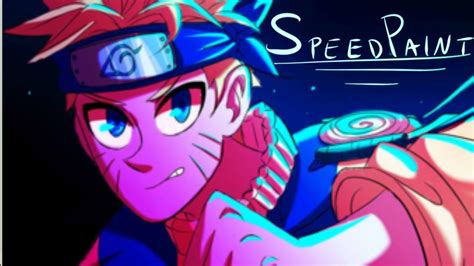 Naruto Speedpaint Fanart Youtube