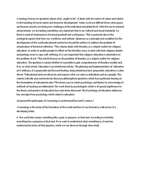 axiology focus wps office pdf problem of evil psychology