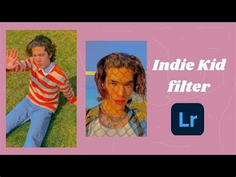 Como editar fotos en lightroom | (gold night) preset gratis | lightroom mobile. Indie Kid filter tutorial in Lightroom - YouTube in 2020 ...