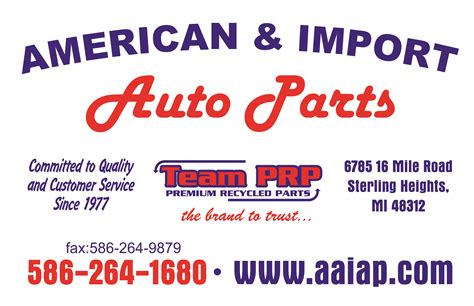 American And Import Auto Parts 230 Reviews Auto Parts And Supplies In