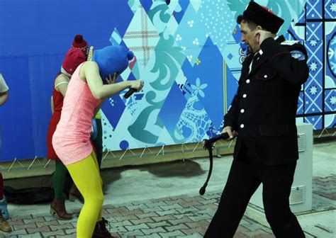 Pussy Riot Members Attacked In Sochi With Whips Pepper Spray India Today