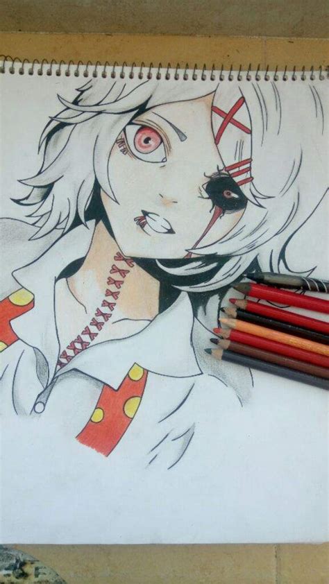 proceso de dibujo juuzou suzuya anime amino