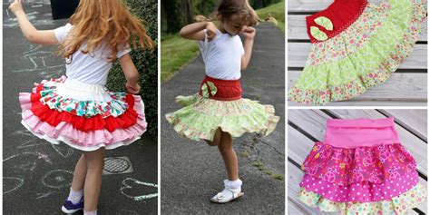 How To Sew A Ruffle Skirt Blog Frocks Frolics Sewing Patterns