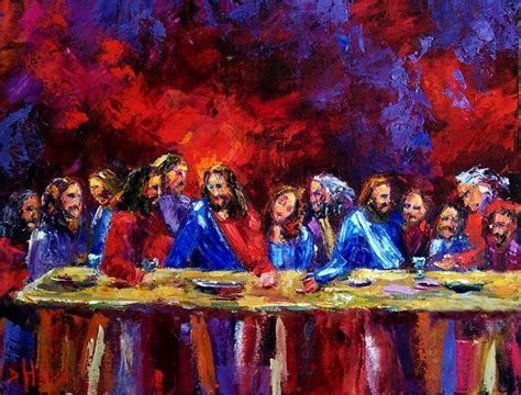 Last Supper Abstract Painting At Explore