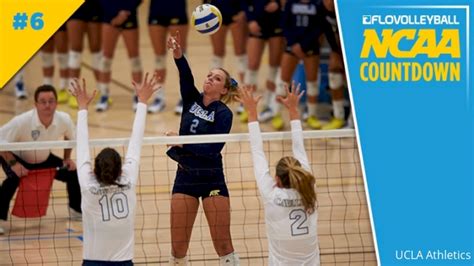 Ncaa Volleyball Countdown 6 Ucla Flovolleyball