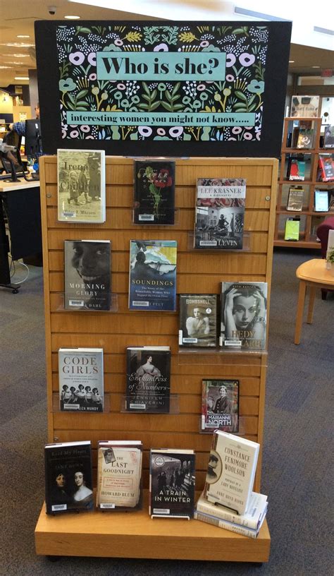 Interesting Women You Might Not Know Library Book Displays School Library Book