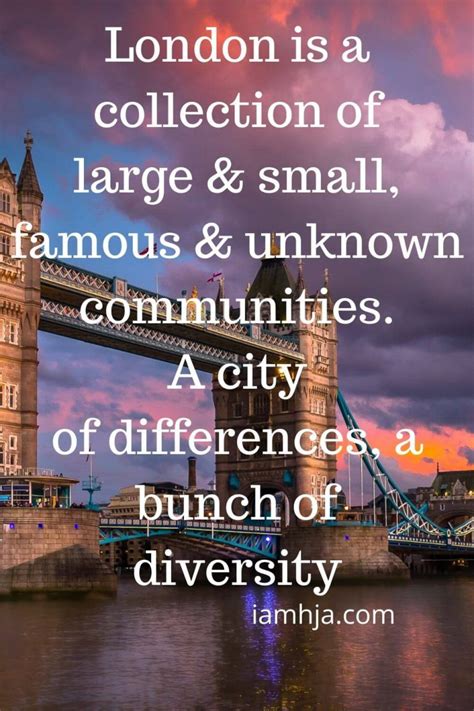 111 Best London Quotes And Famous Sayings About London