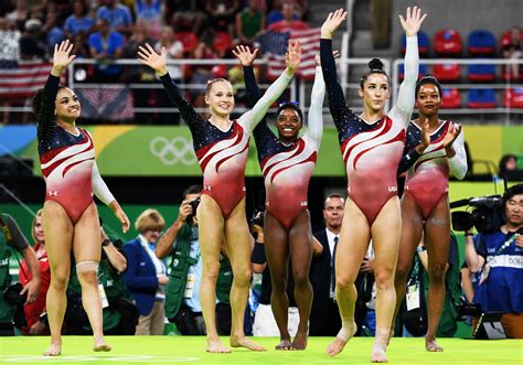 Us Womens Gymnastics Team Wins Gold Medal Live Blog Wncw