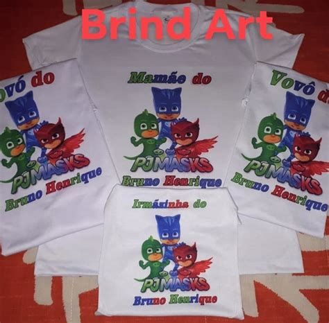 Kit De 10 Camisetas Personalizada Qualquer Tema No Elo7 Priscila