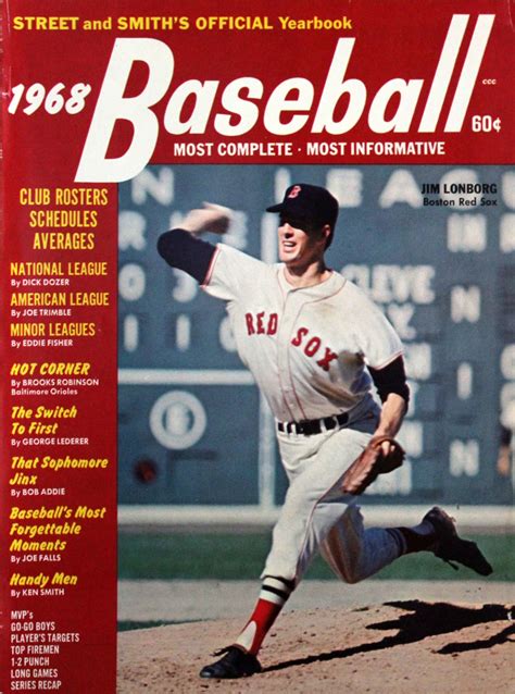 Street And Smiths Baseball Yearbook January 1968 At Wolfgangs