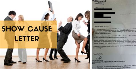 This decision of dismissal is based on the following reason. HR's Guide to Show Cause Letters