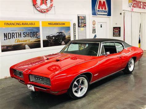1968 Pontiac Gto Red With 1231 Miles Available Now For Sale Photos