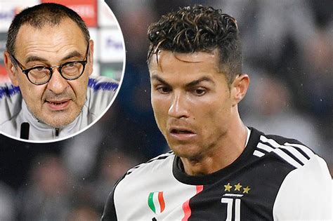 Maurizio Sarri Issues Warning To Cristiano Ronaldo As Chelsea Boss